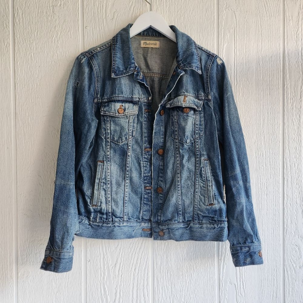 Madewell Light Blue Denim Jacket